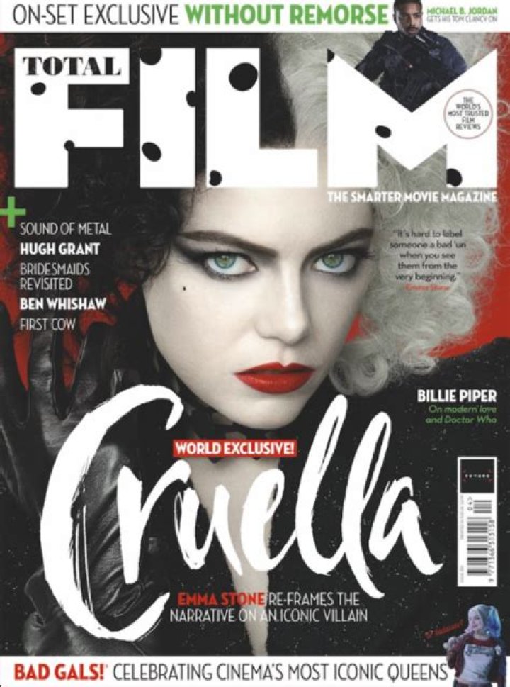 Emma Stone Graces the Cover of Total Film Magazine as Cruella de Vil – Celeb Secrets